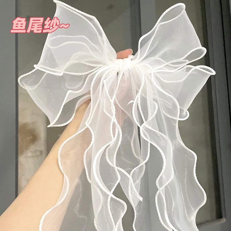 Ribbon Organza Roll - 10야드 40mm 롤 실크 리본 새틴
