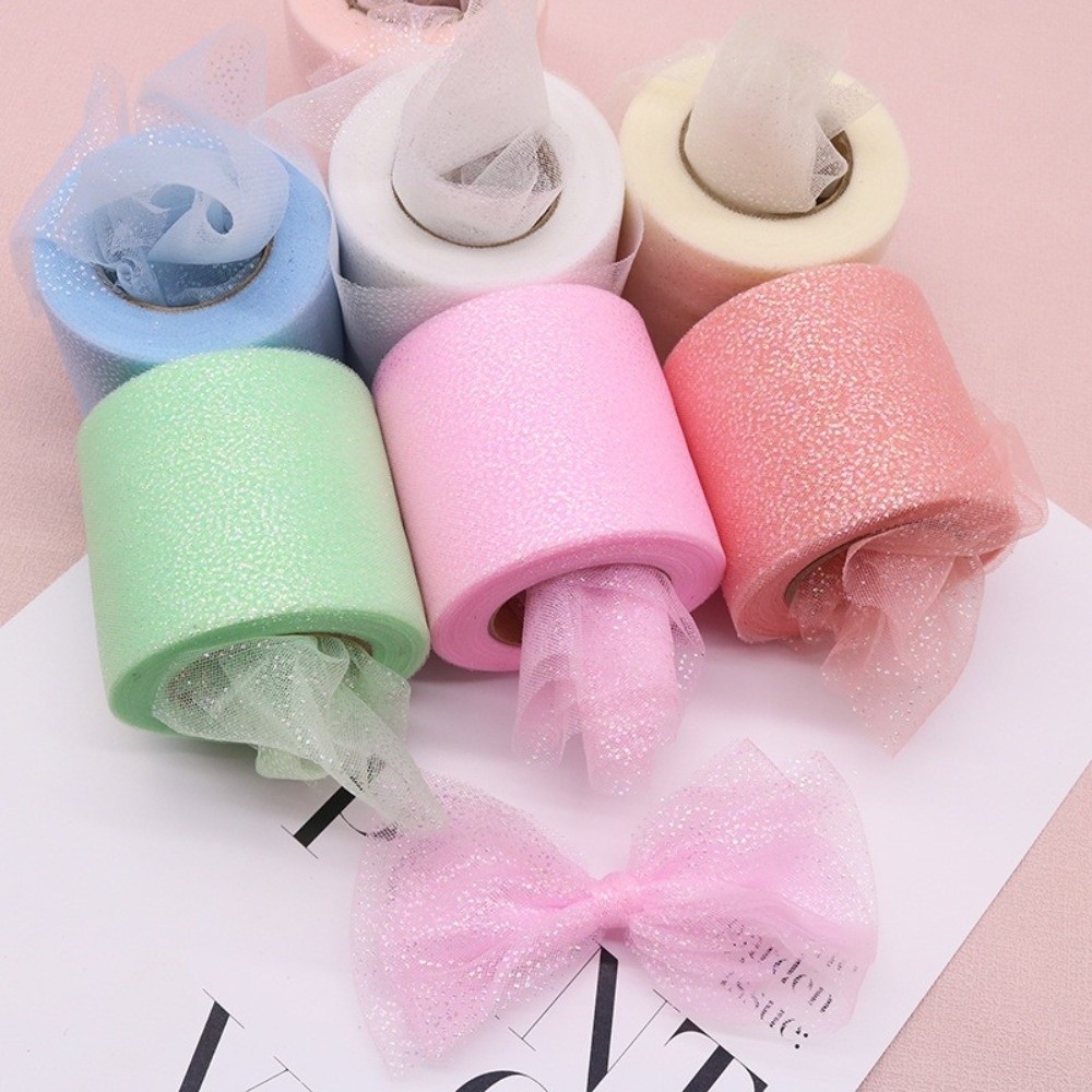 6CM 25야드 크리스탈 스팽글 리본 오간자 DIY 공 - Ribbon Organza Roll 리뷰 및 가격
