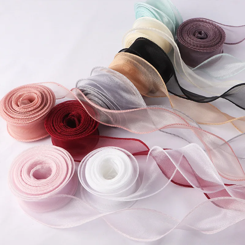 10야드 40mm 롤 실크 리본 새틴 리본 오간자 리본 - Ribbon Organza Roll 리뷰 및 가격