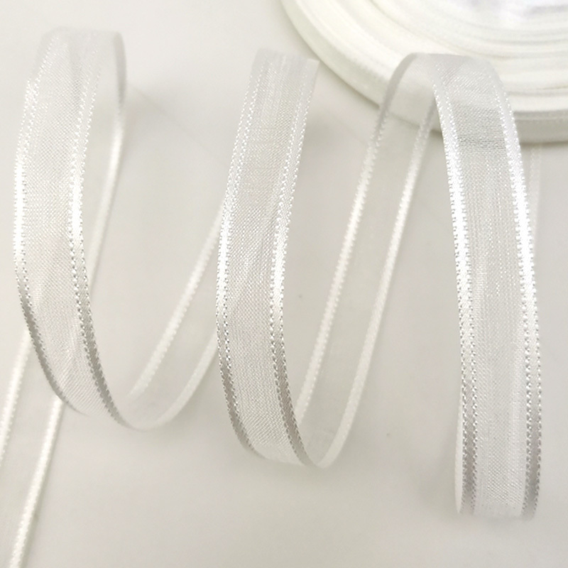 (50 야드/롤) 3/8 ''(10mm) 브로드 사이드 - Ribbon Organza Roll 리뷰 및 가격