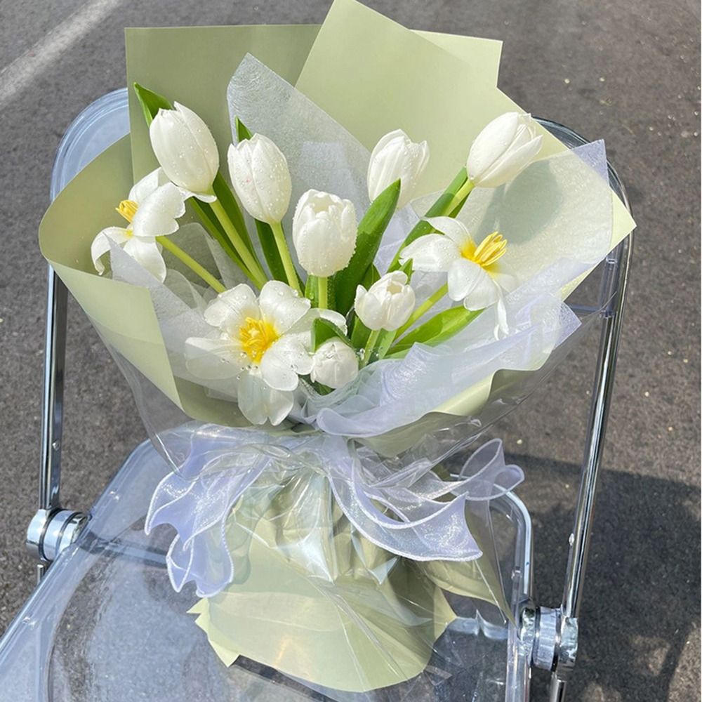 롤 새틴 리본 40mm 10야드 튤 리본 꽃다발 포장용 - Ribbon Organza Roll 리뷰 및 가격
