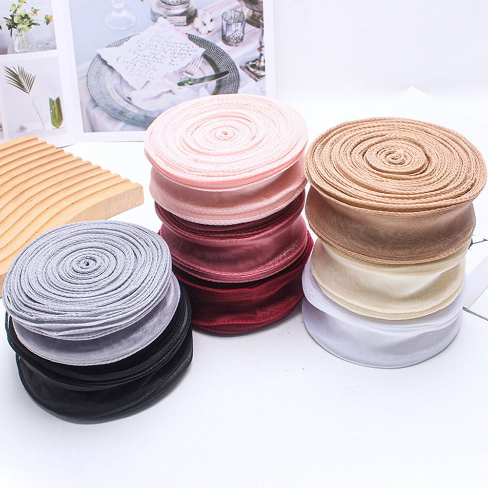 40mm 10야드 새틴 리본 롤, 꽃다발 포장용 메쉬  - Ribbon Organza Roll 리뷰 및 가격