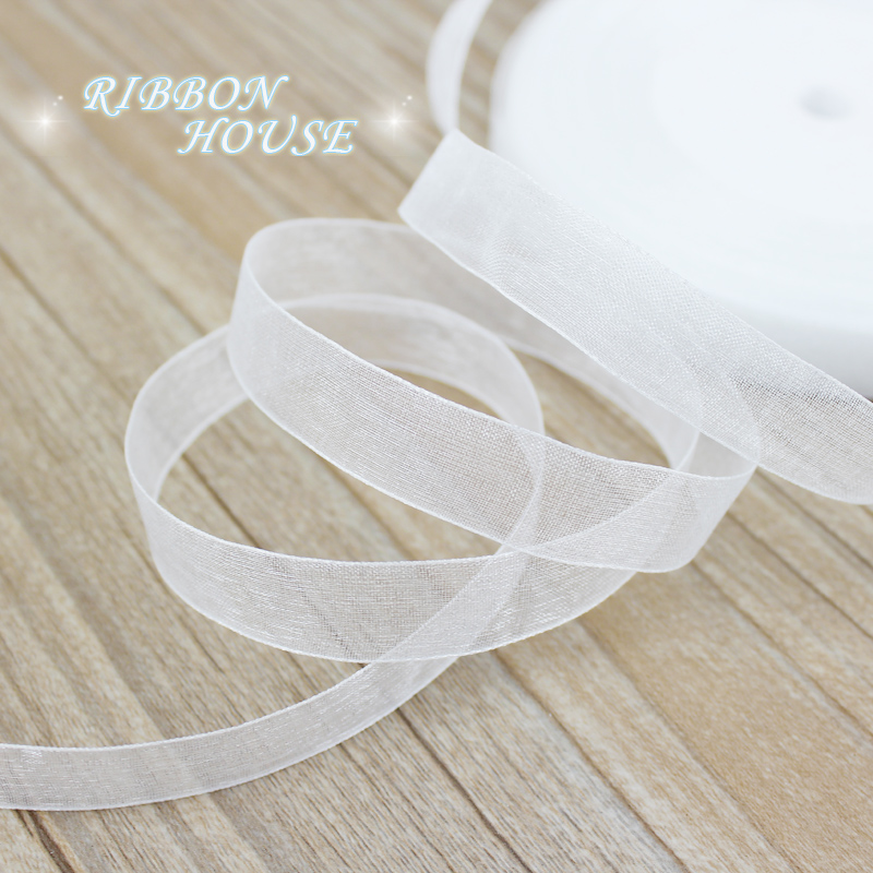 (50 야드/롤) 12/15/20/25/40/50mm  - Ribbon Organza Roll 리뷰 및 가격
