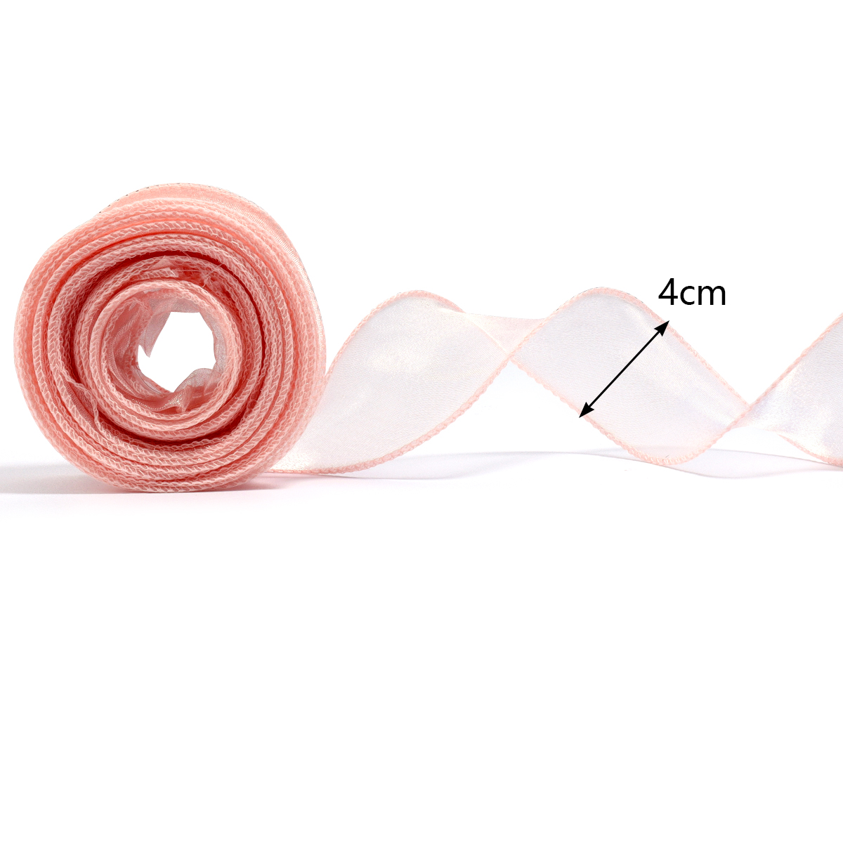 10 야드/롤 쉬어 쉬폰 리본 Organza 새틴 리본 - Ribbon Organza Roll 리뷰 및 가격