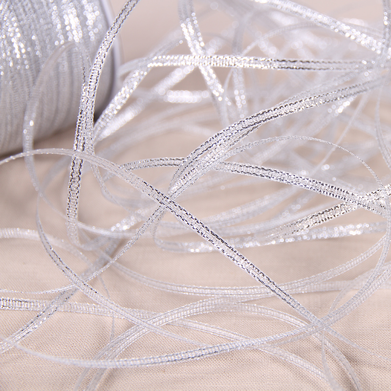 수제 금색과 은색 양파 리본 25 야드/롤 금속 광택  - Ribbon Organza Roll 리뷰 및 가격