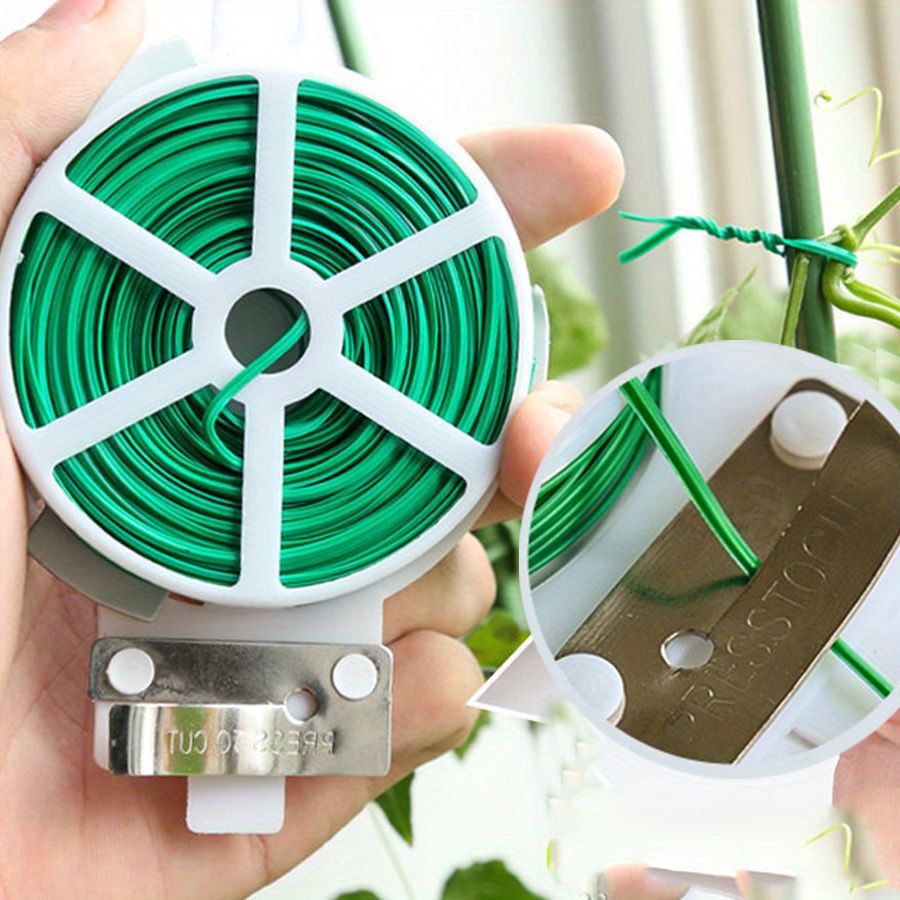 1롤 100M 다기능 플라스틱 스틸 트위스트 타이 튼튼 - Florist Supp 리뷰 및 가격